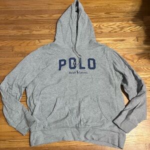 Ralph Lauren Gray Hoodie Sweater for Men